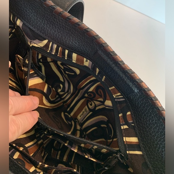 BRIGHTON Leather Shoulder Purse - Picture 5 of 9